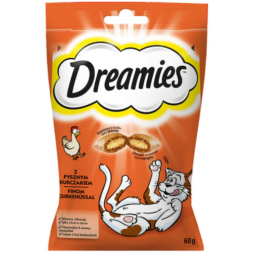 Dreamies Dreamies 4008429037894 godis till hund och katt Snacks Kyckling 60 g