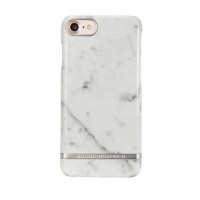 Miniatyr av produktbild för R&F - White Marble - Silver iPhone 7