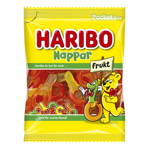 Haribo Nappar Frukt