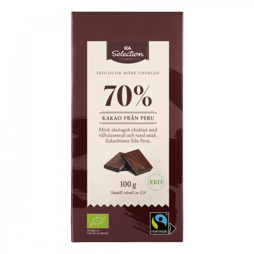 ICA Selection Choklad 70%