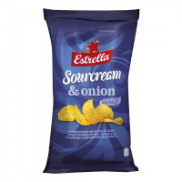 Estrella Sourcream & Onion Chips 40g
