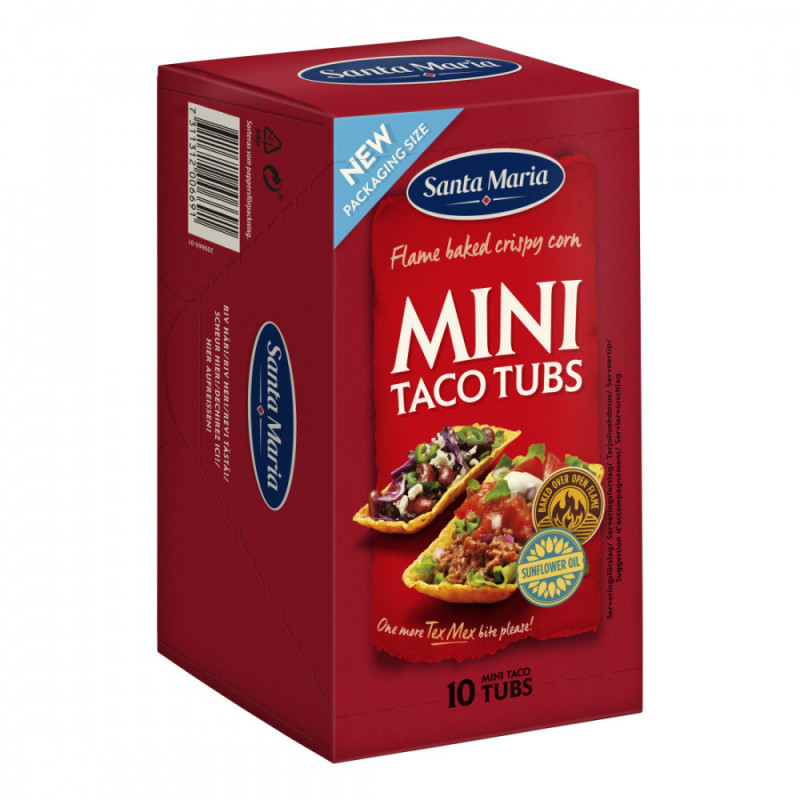 Produktbild för Mini Taco Tubs