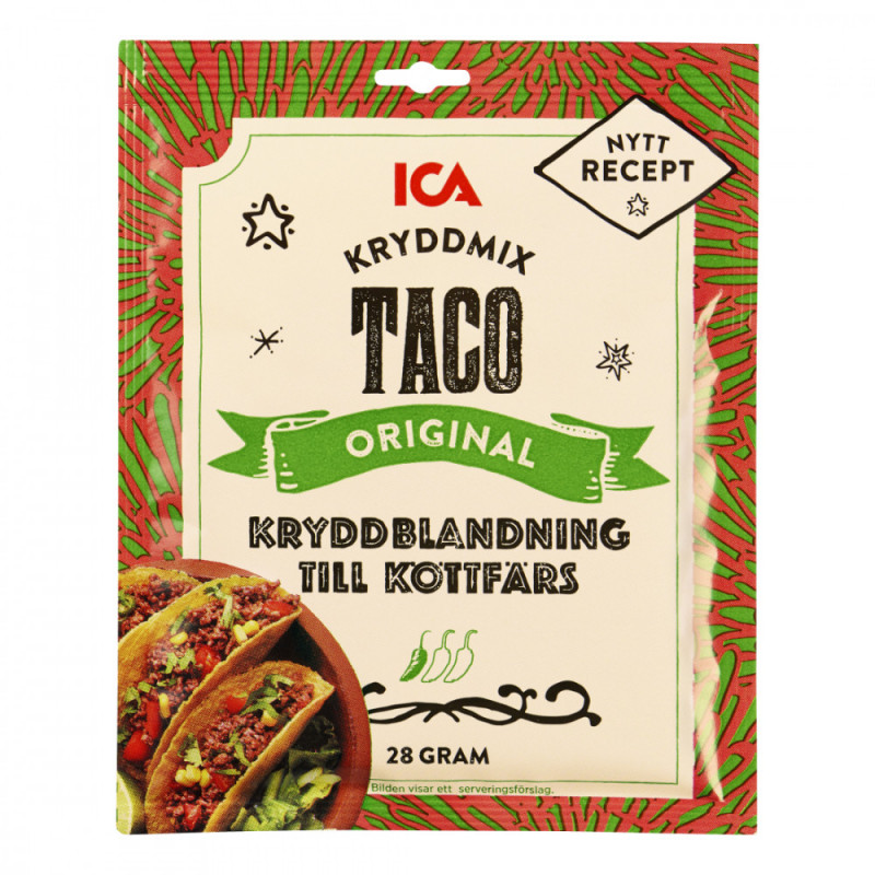 Produktbild för Taco kryddmix