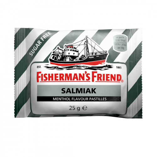 Fishermans Salmiak Sockerfri 25 g