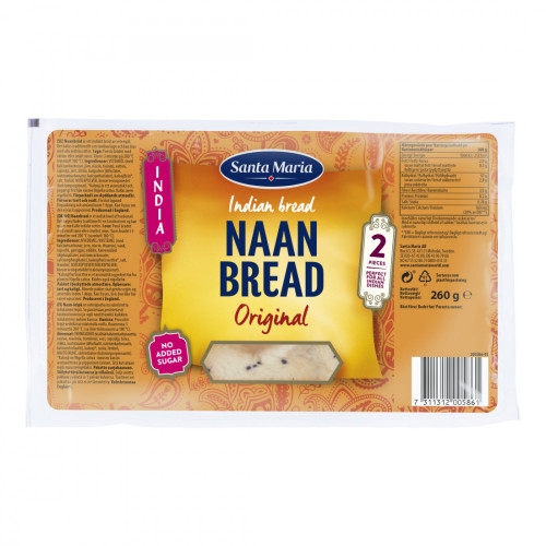 Santa Maria Naan Bread Original