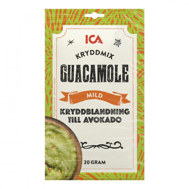 Produktbild för Guacamole kryddmix