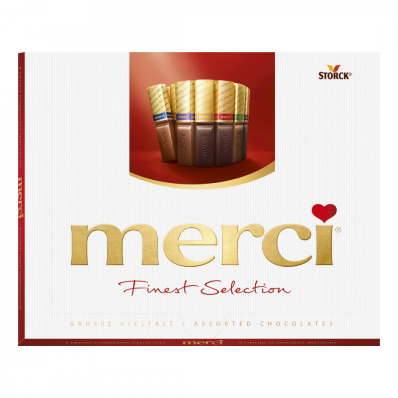 Produktbild för Chokladask Röd