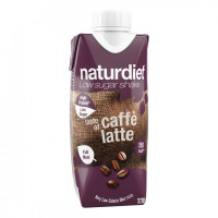 Naturdiet Shake Ready To Drink Caffe Latte 330ml