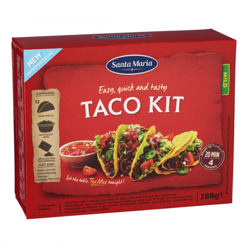 Produktbild för Taco Dinner Kit