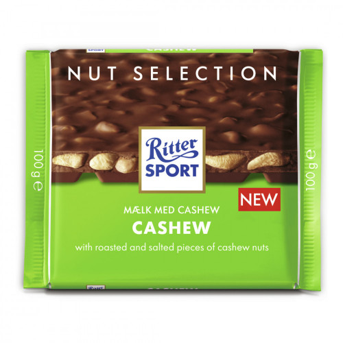 Ritter Choklad m cashew