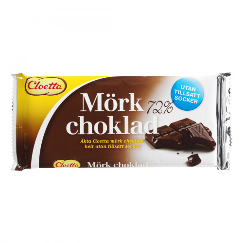 CLOETTA Mörk Choklad 72%