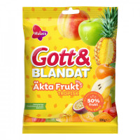 Malaco Gott & Blandat Äkta Frukt Tropisk 220g