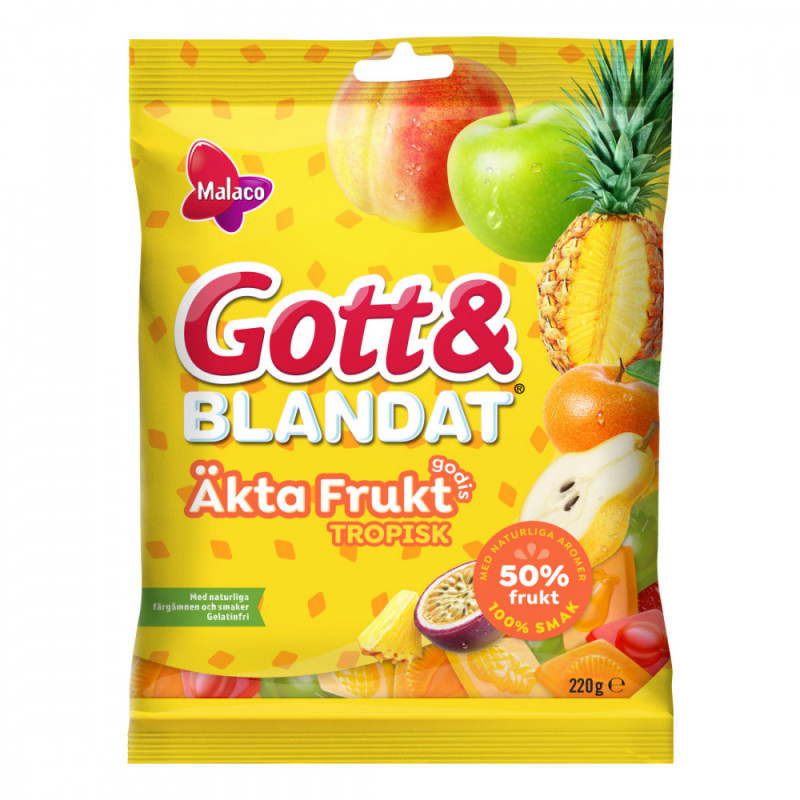 Produktbild för G&B Äkta Frukt Tro