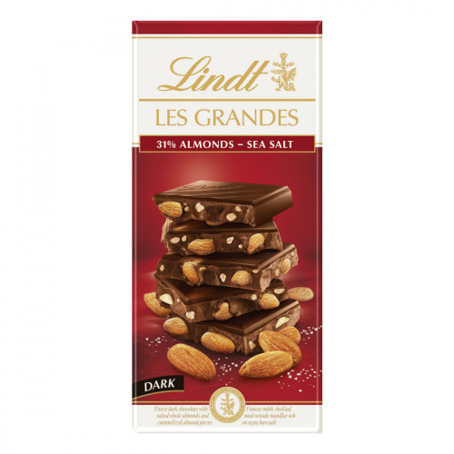 Lindt Mörk Mandel salt