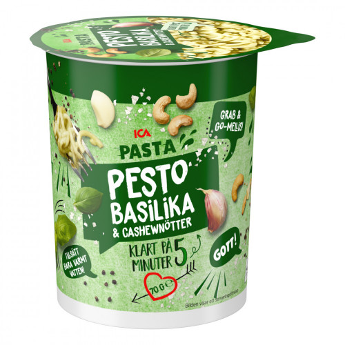 ICA Pasta Cup Pesto