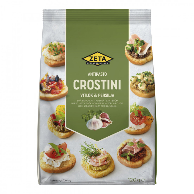 Produktbild för Crostini vitl/pers