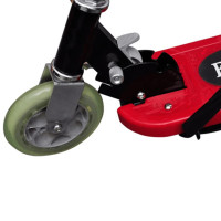 Miniatyr av produktbild för Elsparkcykel med sadel 120 W röd