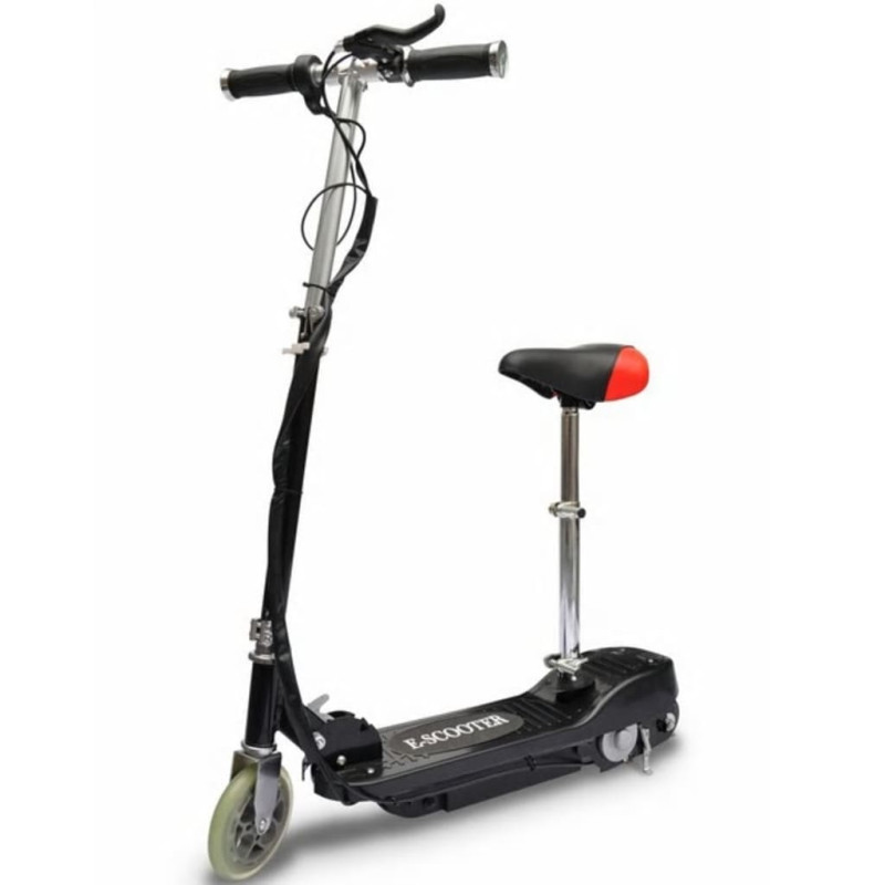 Produktbild för Elektrisk sparkcykel med sadel 120 W svart