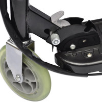 Produktbild för Elektrisk sparkcykel med sadel 120 W svart
