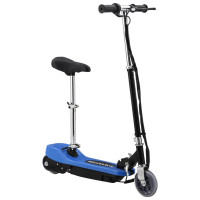 Miniatyr av produktbild för Elektrisk sparkcykel med sadel 120 W blå