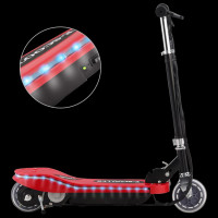 Produktbild för Elsparkcykel med LED 120 W röd