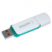 Philips Philips FM25FD75B USB-sticka 256 GB USB Type-A 3.2 Gen 1 (3.1 Gen 1) Turkos, Vit