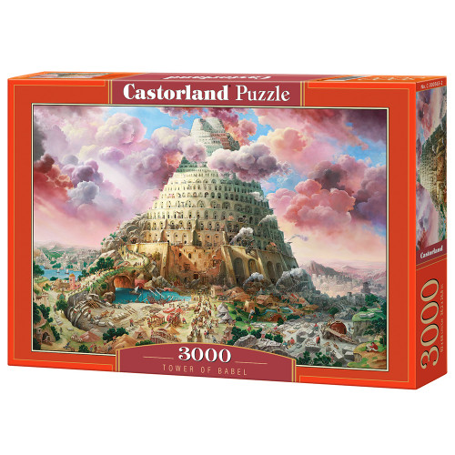 CASTORLAND Castorland Tower of Babel 3000 pcs Pussel 3000 styck Liggande