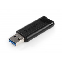 Miniatyr av produktbild för Verbatim PinStripe USB-sticka 32 GB USB Type-A 3.2 Gen 1 (3.1 Gen 1) Svart