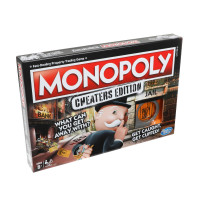 Miniatyr av produktbild för Hasbro Monopoly Game: Cheaters Edition (OBS! Spelet är på danska)
