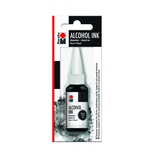 ARTMAX Alcohol Ink 20ml, black 073