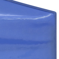 Produktbild för Hopfällbart partytält med sidoväggar blå 3x3 m