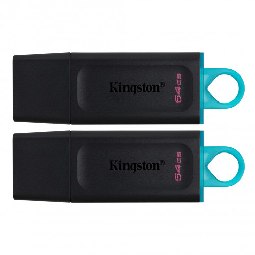 Kingston Technology Kingston Technology DataTraveler Exodia USB-sticka 64 GB USB Type-A 3.2 Gen 1 (3.1 Gen 1) Svart