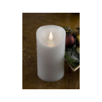 Produktbild för Vaxljus varmvit LED 7,6x12,7cm