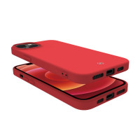 Miniatyr av produktbild för Cromo Soft rubber case iPhone 14 Röd