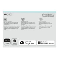 Produktbild för Logitech Brio 500 webbkameror 4 MP 1920 x 1080 pixlar USB-C grafit