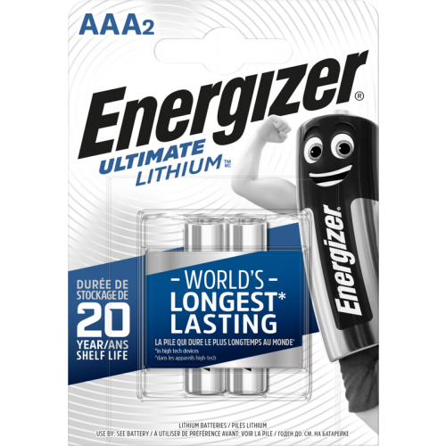 ENERGIZER Energizer Ultimate Lithium AAA 2 pack