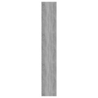 Produktbild för Bokhylla 5 hyllor grå sonoma 80x30x189 cm konstruerat trä