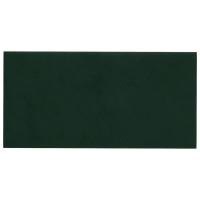 Produktbild för Väggpaneler 12 st mörkgrön 60x30 cm sammet 2,16 m²