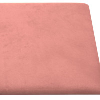 Produktbild för Väggpaneler 12 st rosa 30x30 cm sammet 1,08 m²