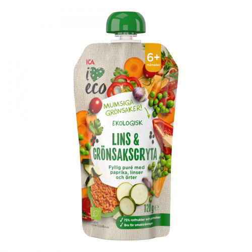 ICA I love eco Lins- och grönsaksgryta