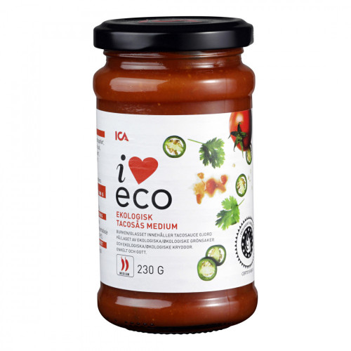 ICA I love eco Ekologisk tacosås medium