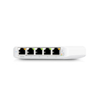 Produktbild för Ubiquiti Networks UniFi Switch Flex Mini (3-pack) hanterad Gigabit Ethernet (10/100/1000) Strömförsörjning via Ethernet (PoE) stöd Vit