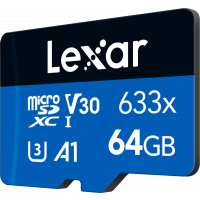 LEXAR Lexar 633X microSDHC/SDXC no adapter (V30) R95/W45 64GB