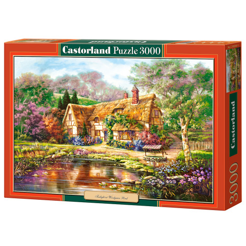 CASTORLAND Castorland Twilight at Woodgreen Pond 3000 pcs Pussel 3000 styck Älva