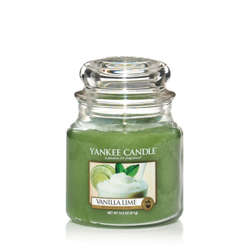 Yankee Candle Yankee Candle 1107077E stearinljus Rund Lime, Vanilj Grön 1 styck