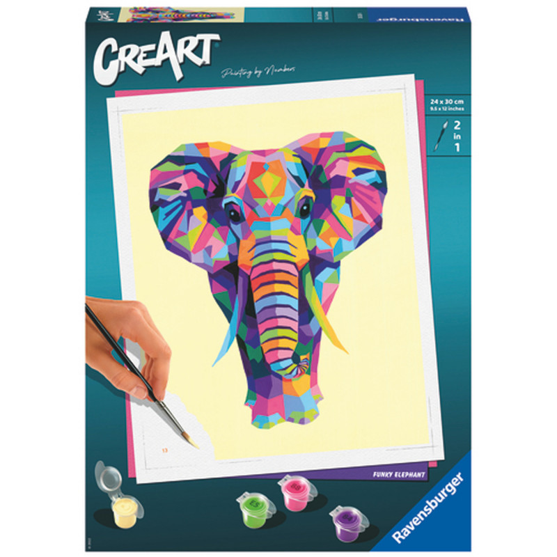 Produktbild för CreArt Funky Elephant