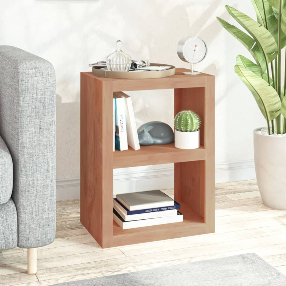 Produktbild för Sidobord 45x30x60 cm massiv teak