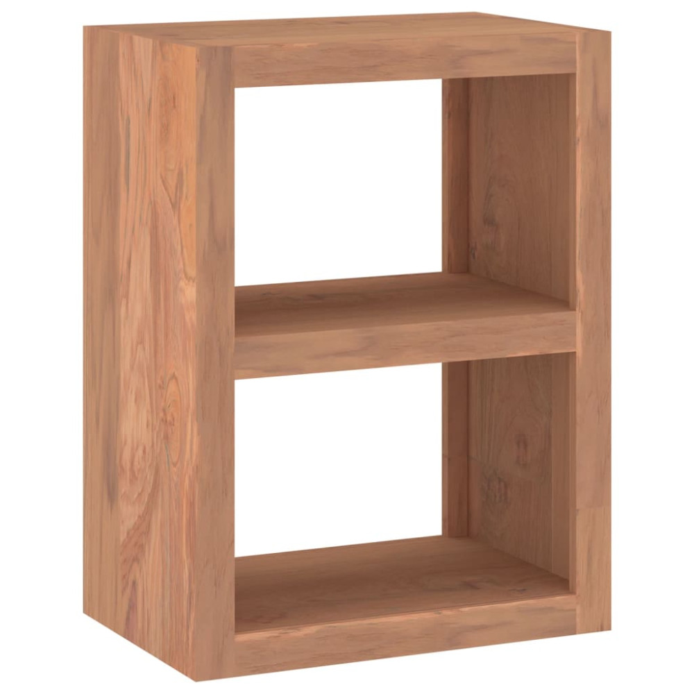 Produktbild för Sidobord 45x30x60 cm massiv teak