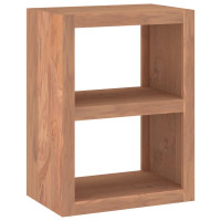 Produktbild för Sidobord 45x30x60 cm massiv teak