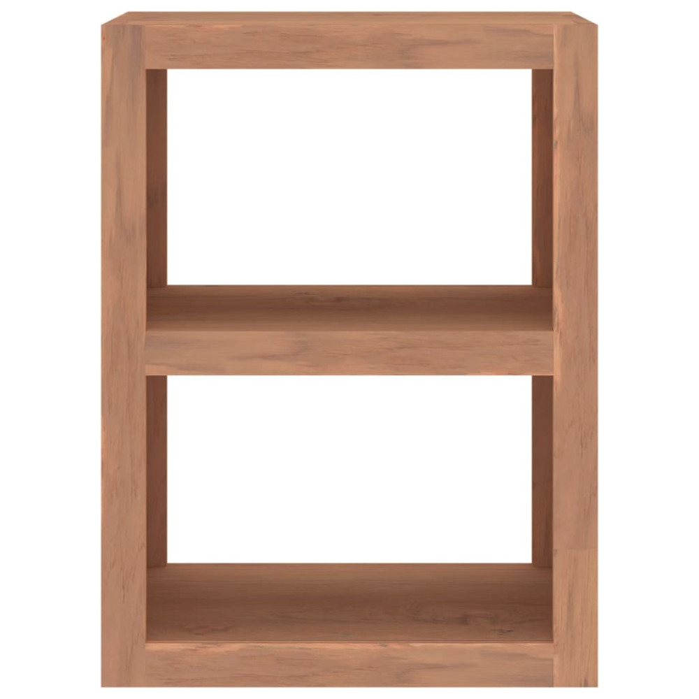Produktbild för Sidobord 45x30x60 cm massiv teak